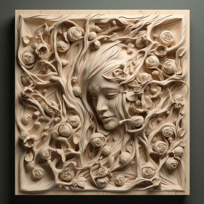 نموذج ثلاثي الأبعاد لآلة CNC 3D Art 